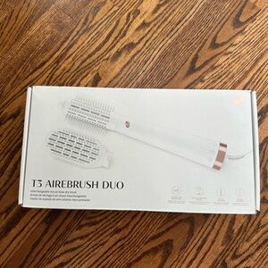 T3‎ Airebrush Duo - White and Rose Gold hot air brush styling tool blow dry NEW